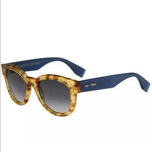 Fendi Amber Bold Round Sunglasses (FF0026)